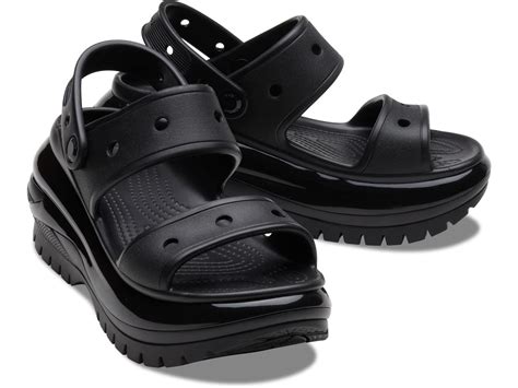 mega crush crocs sandals